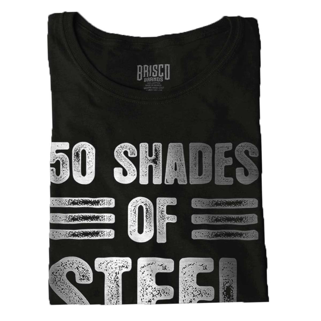 Black|50 Shades of Steel Ladies T-Shirt|Tactical Tees