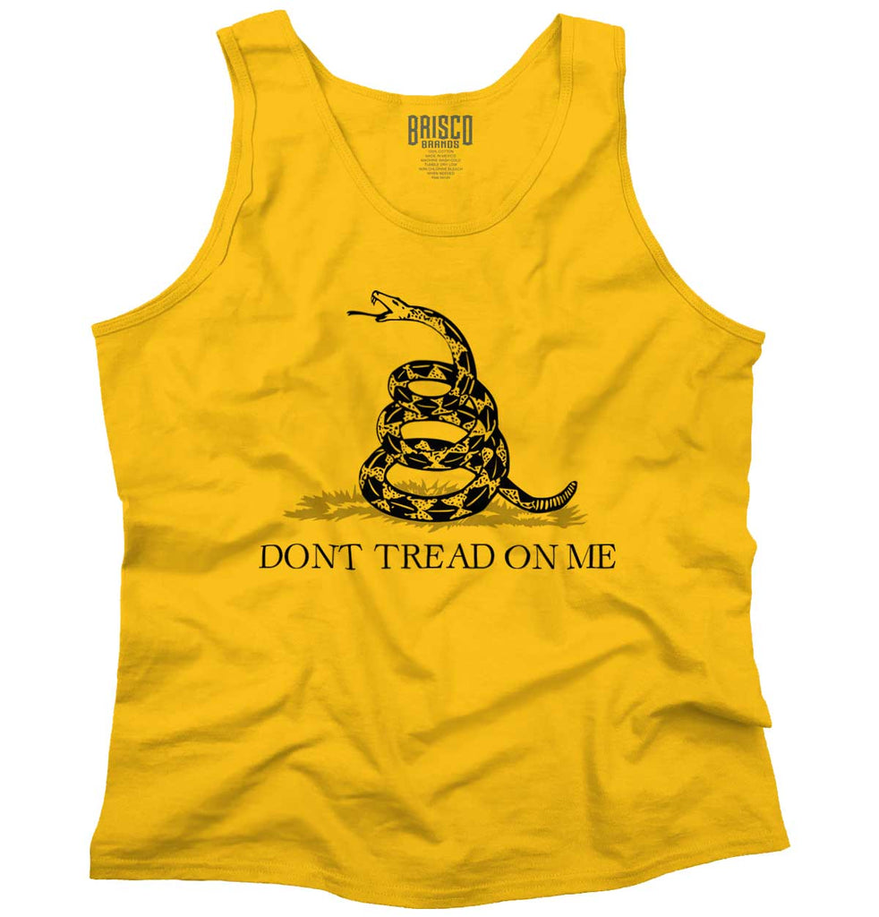 Gold1|Don’t Tread On Me Tank Top|Tactical Tees