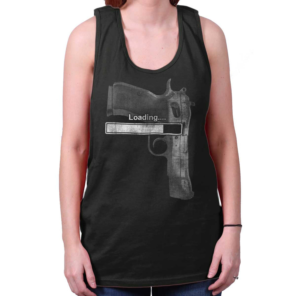 Black|Loading… Tank Top|Tactical Tees