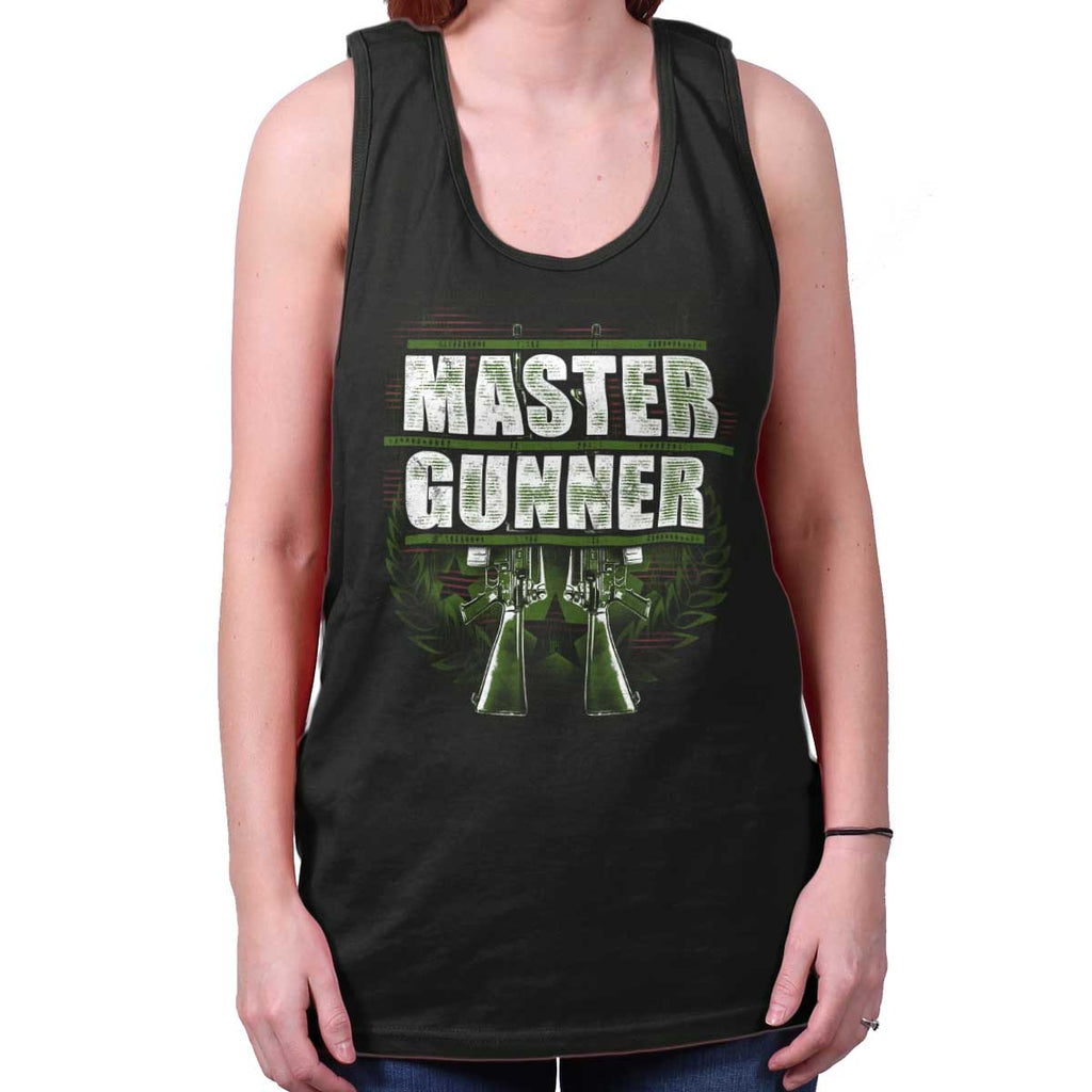 Black|Master Gunner Tank Top|Tactical Tees