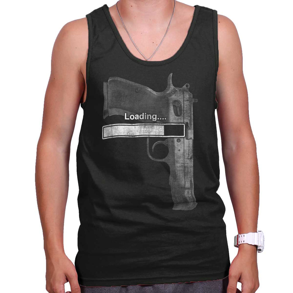 Black|Loading… Tank Top|Tactical Tees