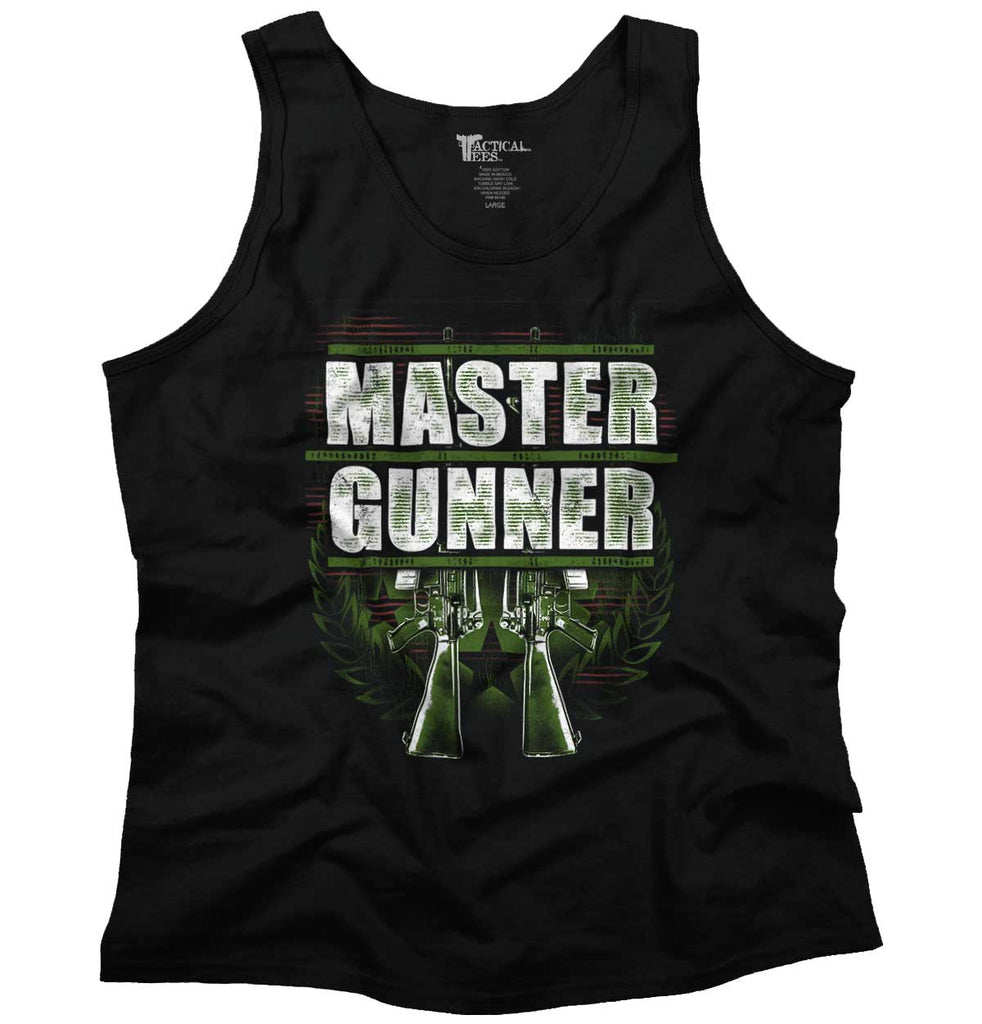 Black1|Master Gunner Tank Top|Tactical Tees