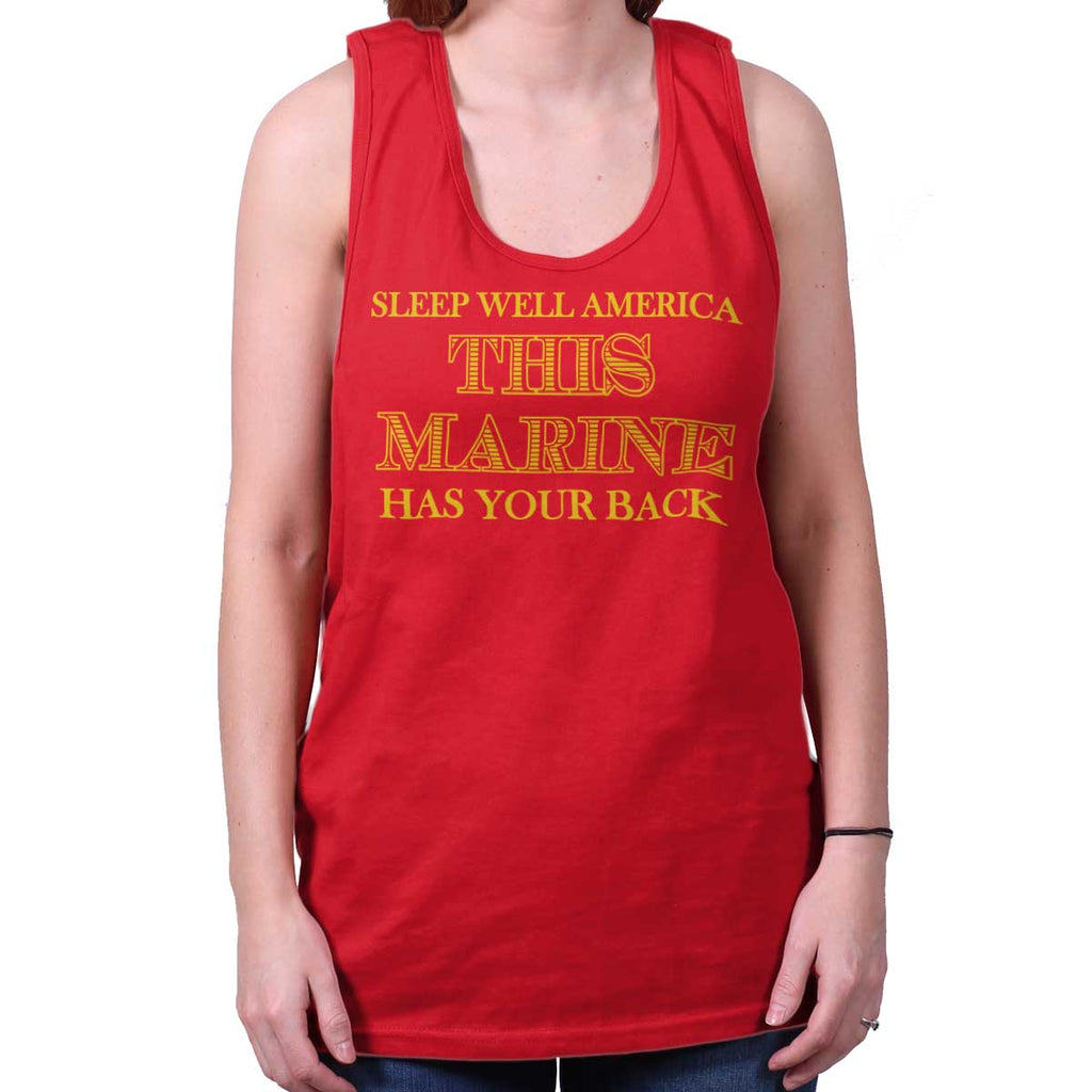 Red|This Marine Tank Top|Tactical Tees