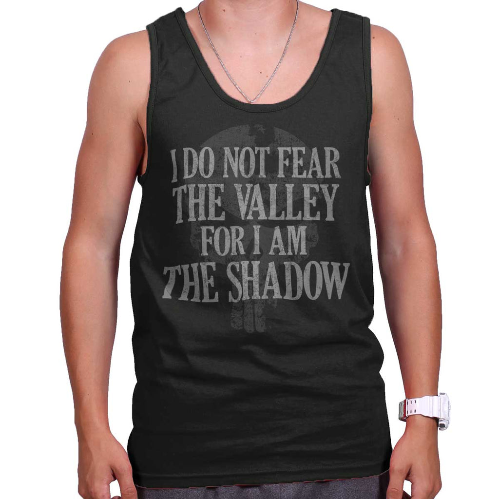Black|I Am the Shadow Tank Top|Tactical Tees