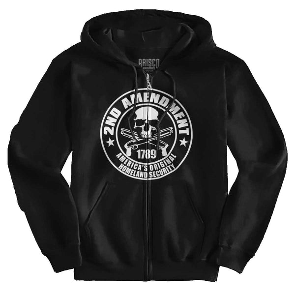 2nd amendment zip cheap up hoodie