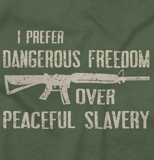 MilitaryGreen|Peaceful Slavery T-Shirt|Tactical Tees