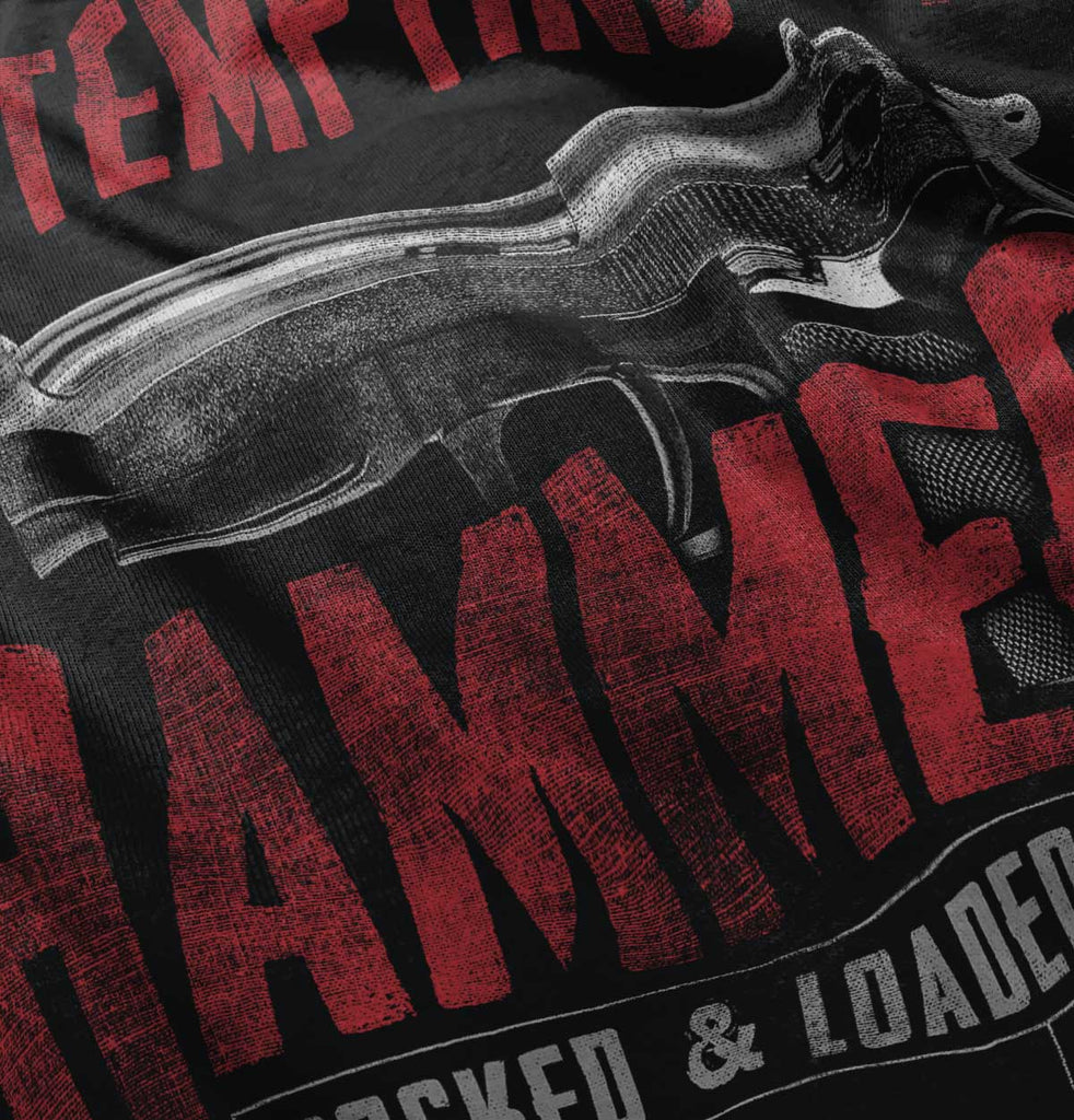 Black|You Tempting My Hammer Hoodie|Tactical Tees