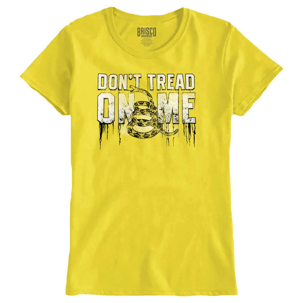 Daisy1|Dont Tread on Me Ladies T-Shirt|Tactical Tees