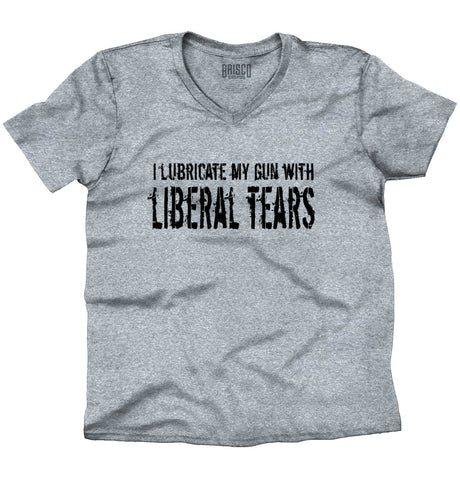 SportGrey|Liberal Tears V-Neck T-Shirt|Tactical Tees