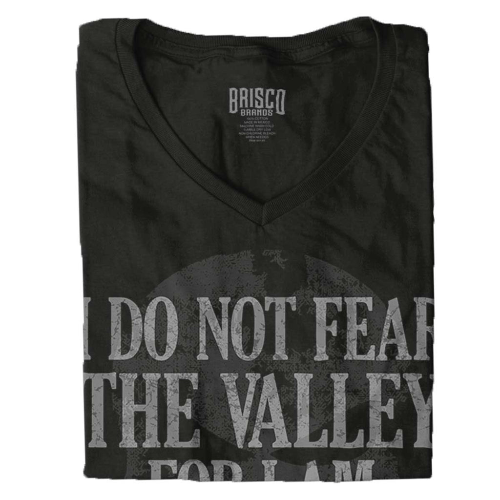 Black|I Am the Shadow Junior Fit V-Neck T-Shirt|Tactical Tees