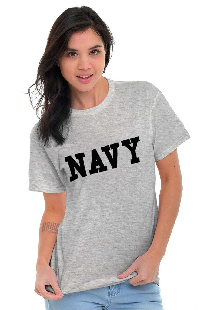 Female_SportGrey2|Navy Logo T-Shirt|Tactical Tees