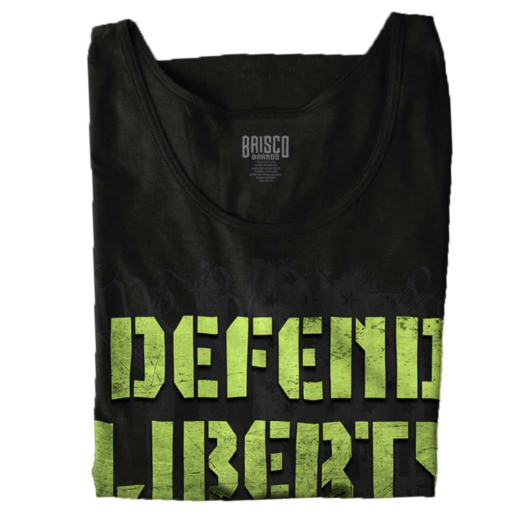 Black|Defend Liberty Tank Top|Tactical Tees