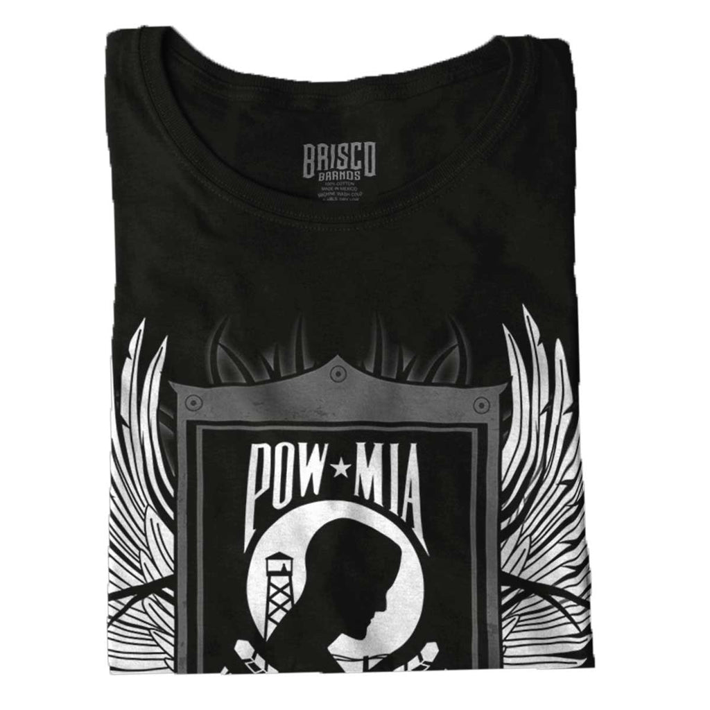 Black|POW MIA You Are Not Forgotten Ladies T-Shirt|Tactical Tees