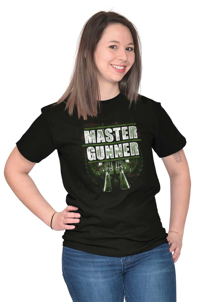Female_Black1|Master Gunner T-Shirt|Tactical Tees