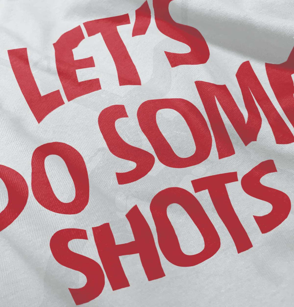 White|Lets Do Shots Ladies T-Shirt|Tactical Tees