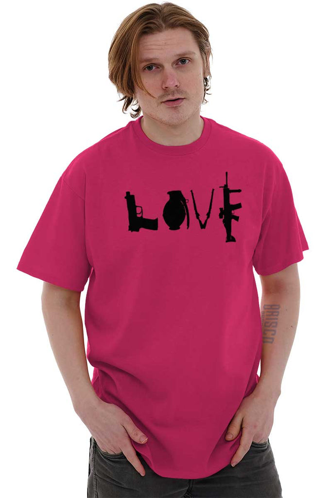Male_Heliconia2|Gun Love T-Shirt|Tactical Tees