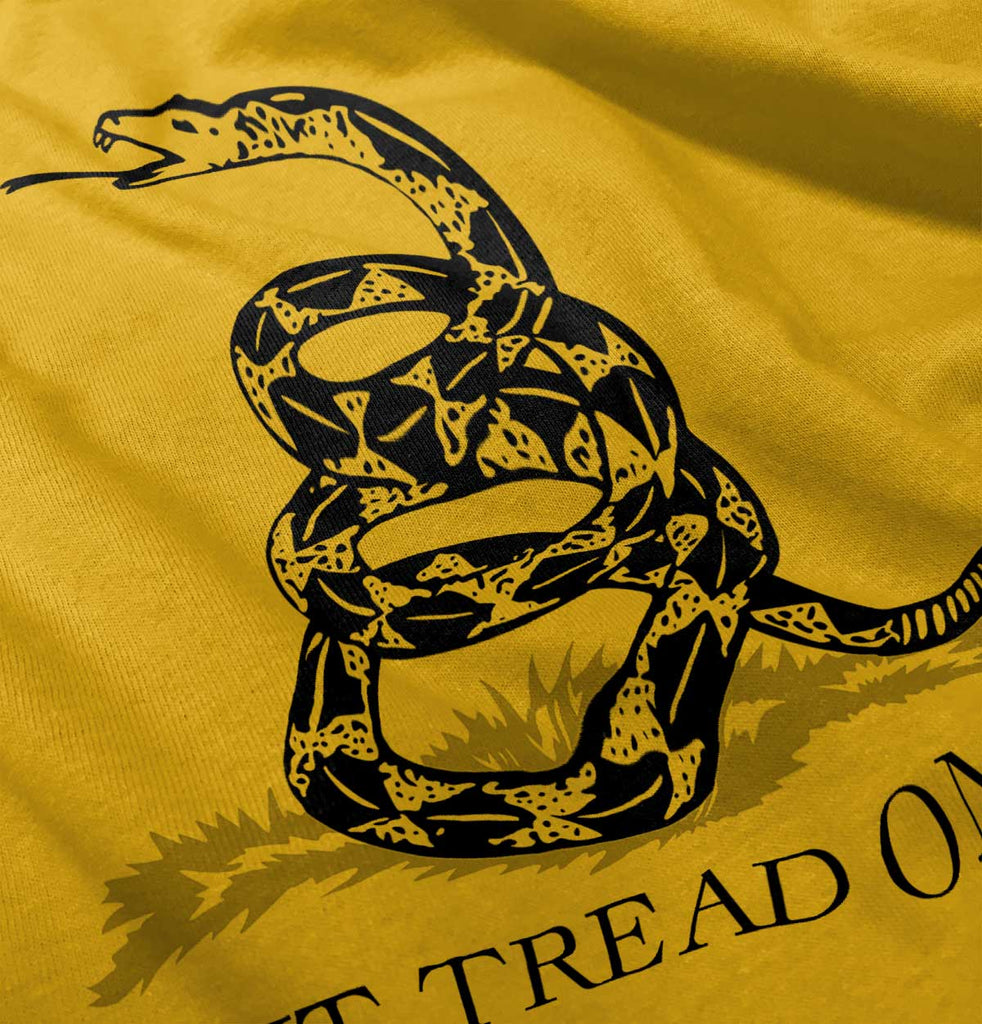 Gold|Don’t Tread On Me Ladies T-Shirt|Tactical Tees