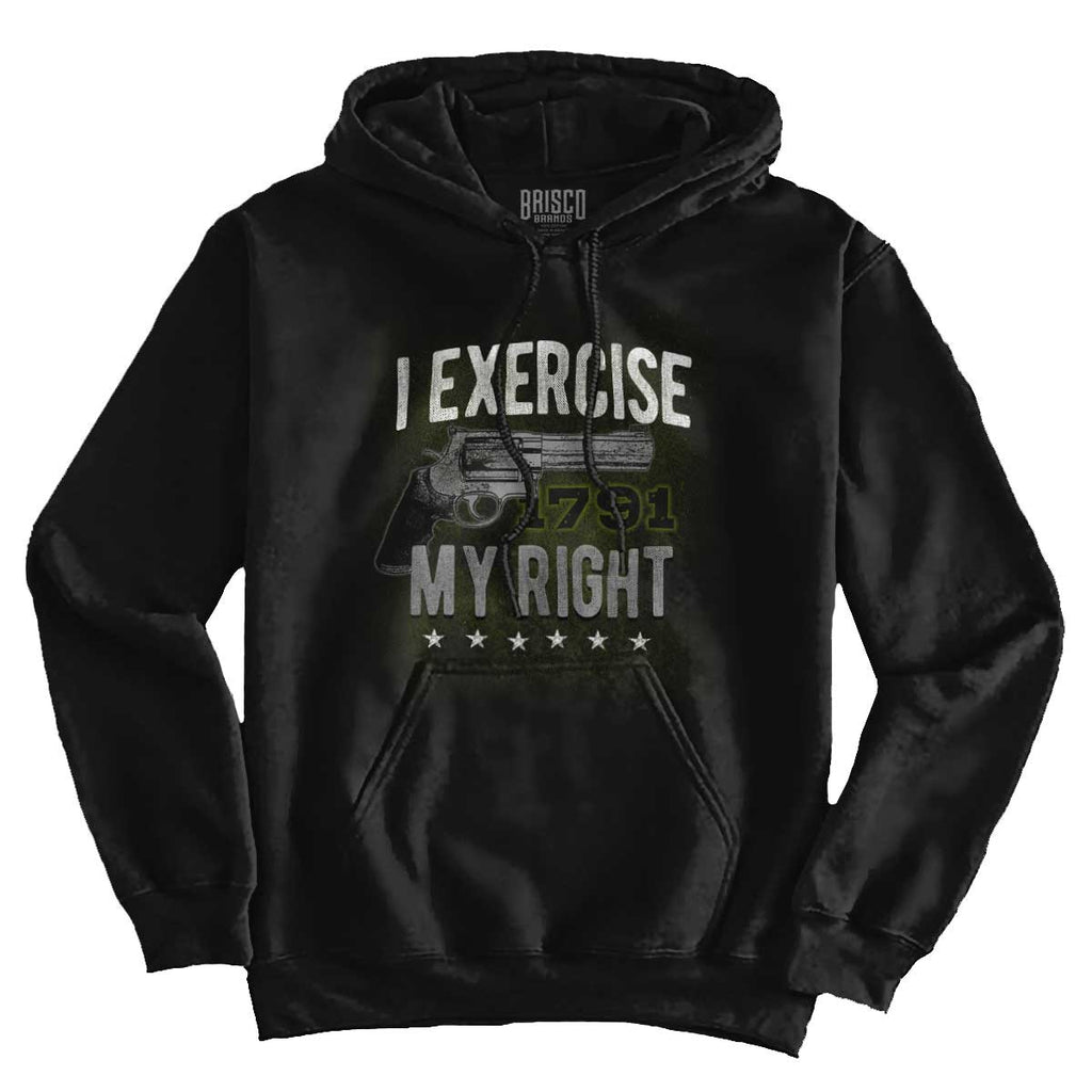 Black1|I exercise My Right Hoodie|Tactical Tees