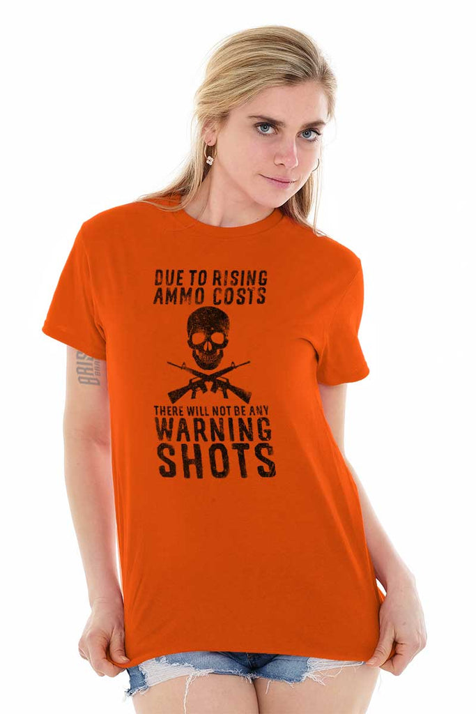 Female_Orange2|Warning Shots T-Shirt|Tactical Tees