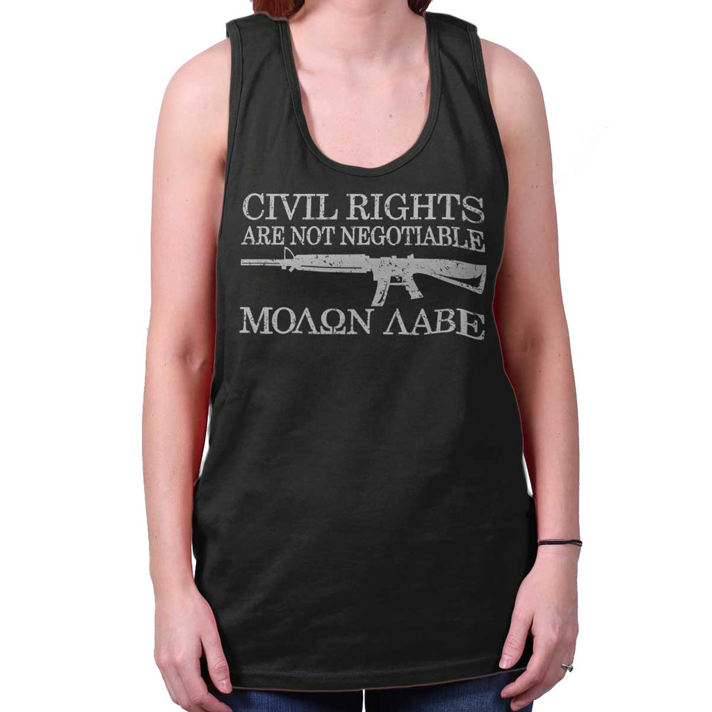 Black|Civil Rights Tank Top|Tactical Tees