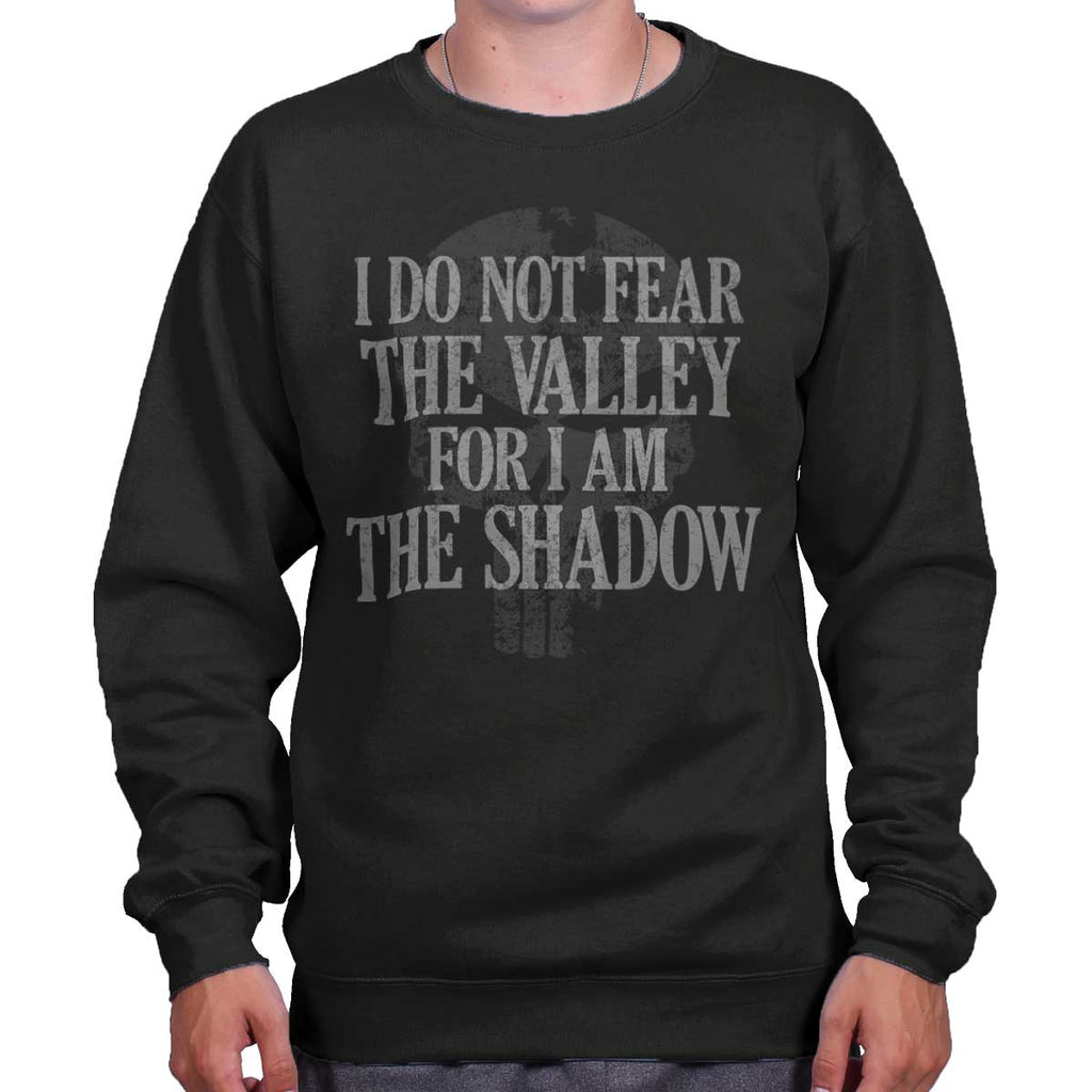 Black|I Am the Shadow Crewneck Sweatshirt|Tactical Tees