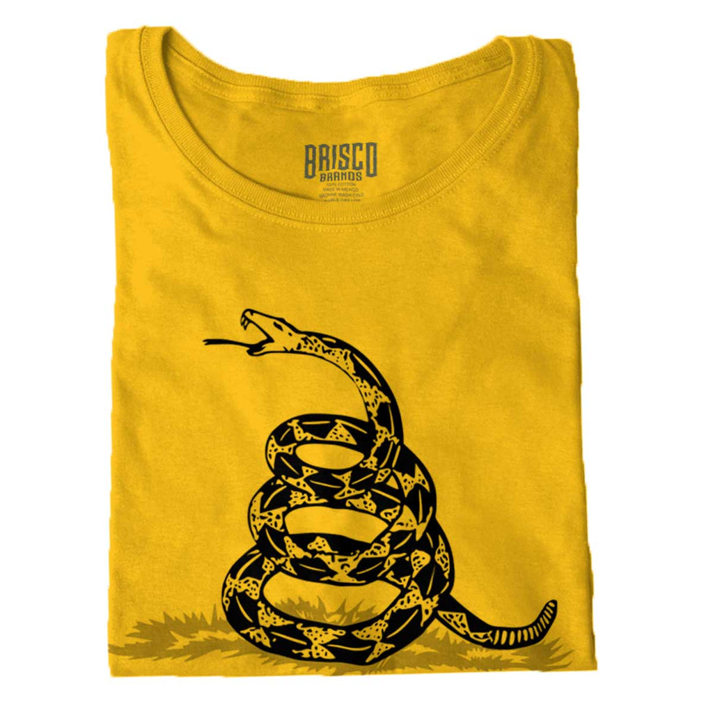 Gold|Don’t Tread On Me Ladies T-Shirt|Tactical Tees