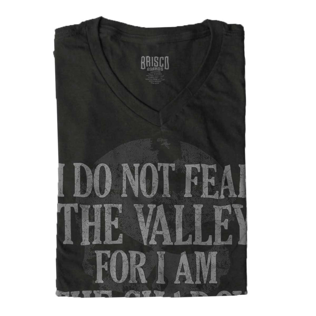 Black|I Am the Shadow V-Neck T-Shirt|Tactical Tees
