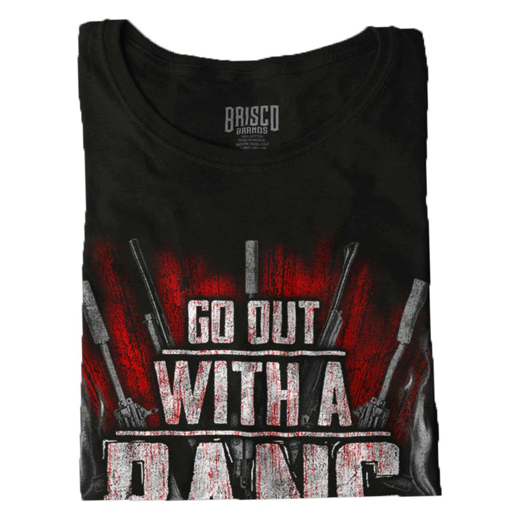 Black|Go Out With A Bang Ladies T-Shirt|Tactical Tees