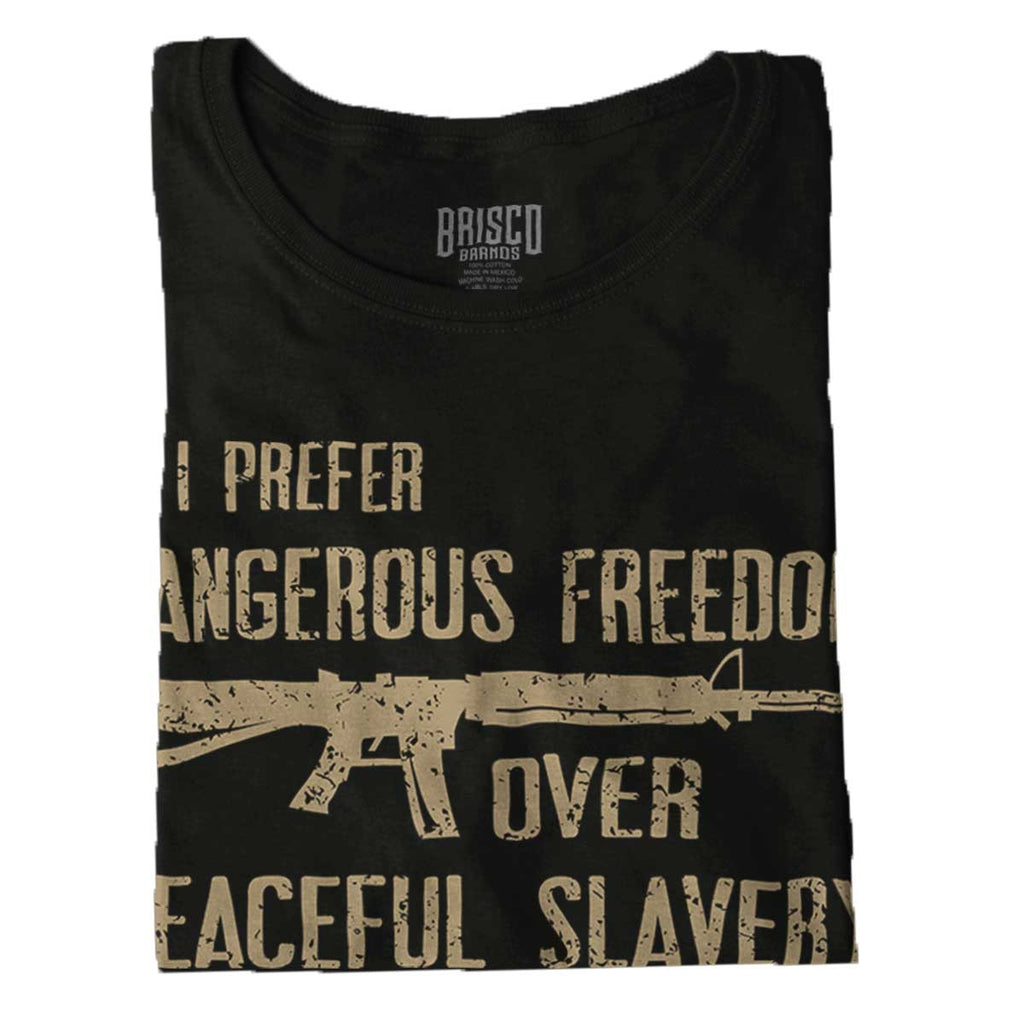 Black|Peaceful Slavery Ladies T-Shirt|Tactical Tees