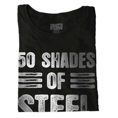Black|50 Shades of Steel Ladies T-Shirt|Tactical Tees