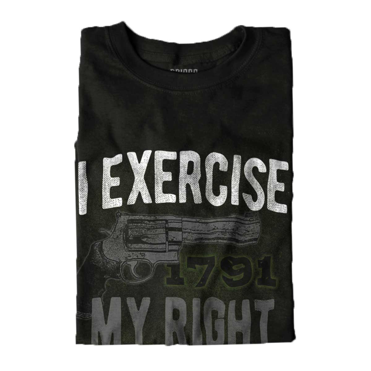Black|I exercise My Right Sleeveless T-Shirt|Tactical Tees