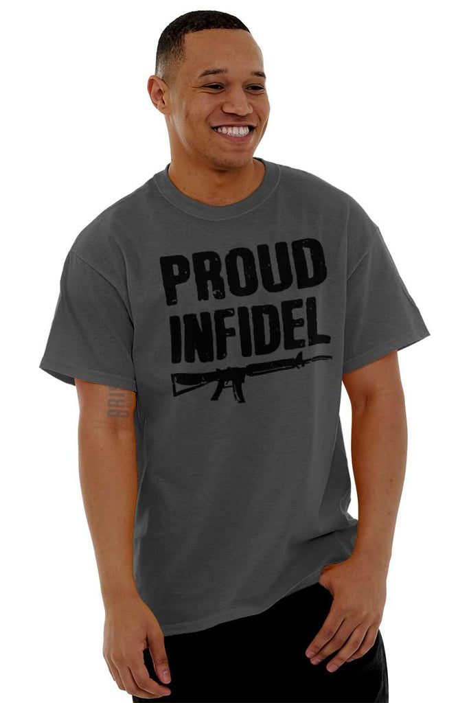 Male_Charcoal2|Proud Infidel T-Shirt|Tactical Tees