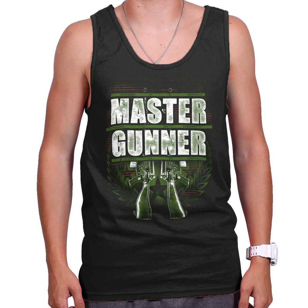 Black|Master Gunner Tank Top|Tactical Tees