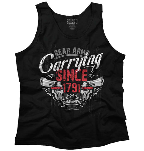 Black|Carrying Since Tank Top|Tactical Tees