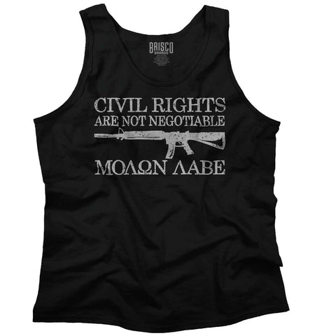 Black|Civil Rights Tank Top|Tactical Tees