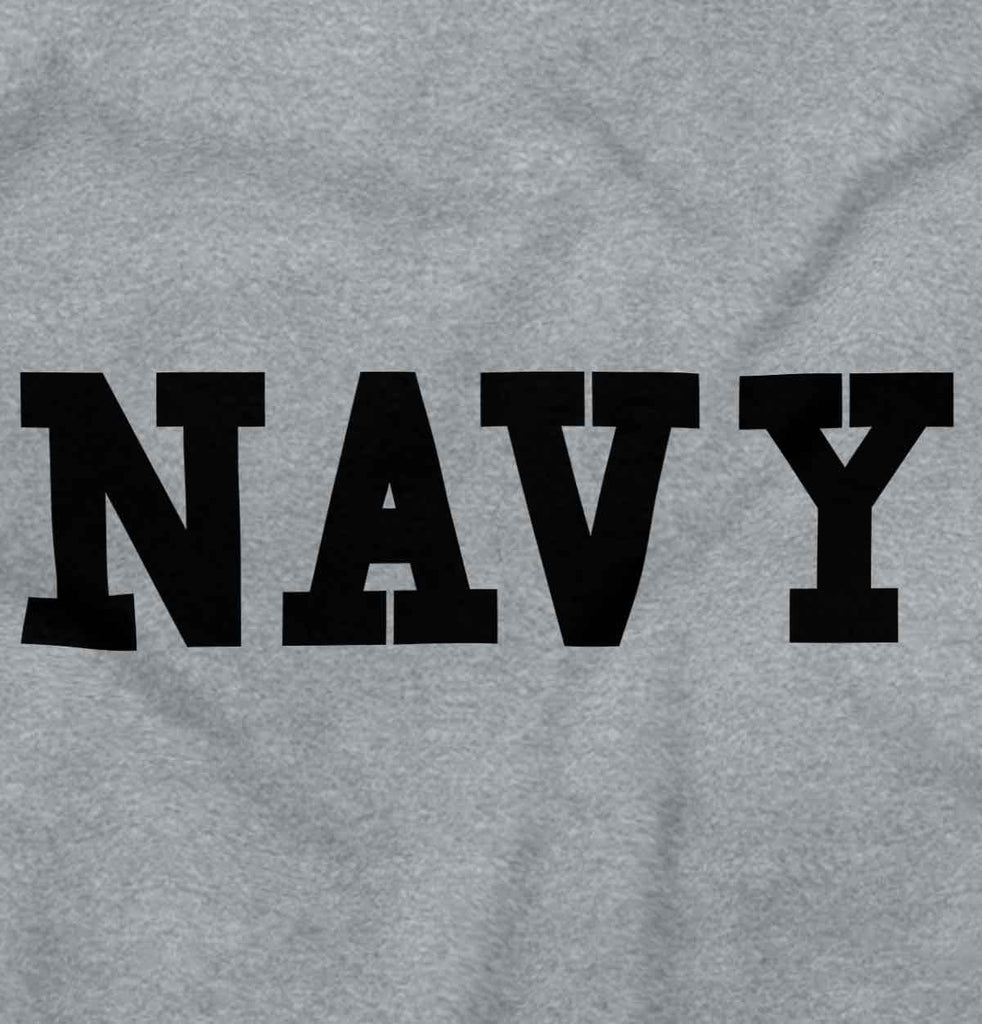 SportGrey2|Navy Logo V-Neck T-Shirt|Tactical Tees