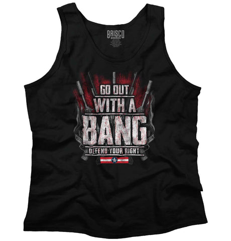 Black|Go Out With A Bang Tank Top|Tactical Tees