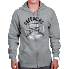 SportGrey|Defending Since Zip Hoodie|Tactical Tees