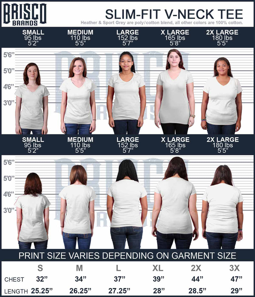 White|Let The Gun Times Roll Junior Fit V-Neck T-Shirt|Tactical Tees