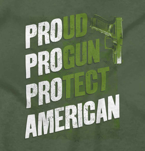 MilitaryGreen|Pro American T-Shirt|Tactical Tees