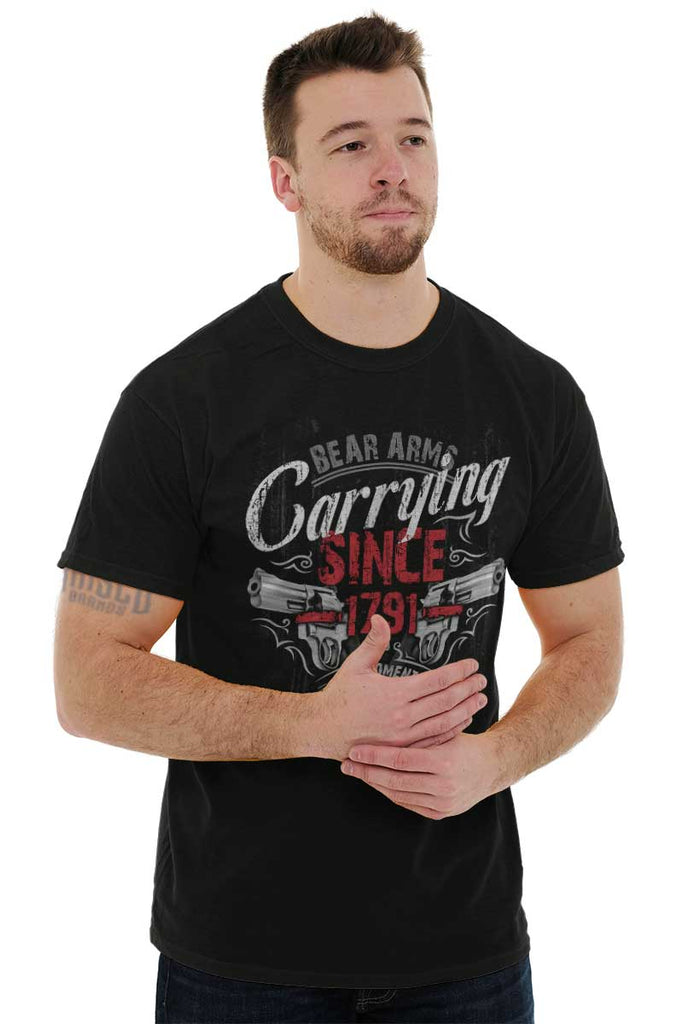 Male_Black2|Carrying Since T-Shirt|Tactical Tees