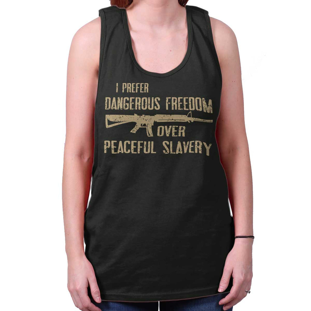 Black|Peaceful Slavery Tank Top|Tactical Tees