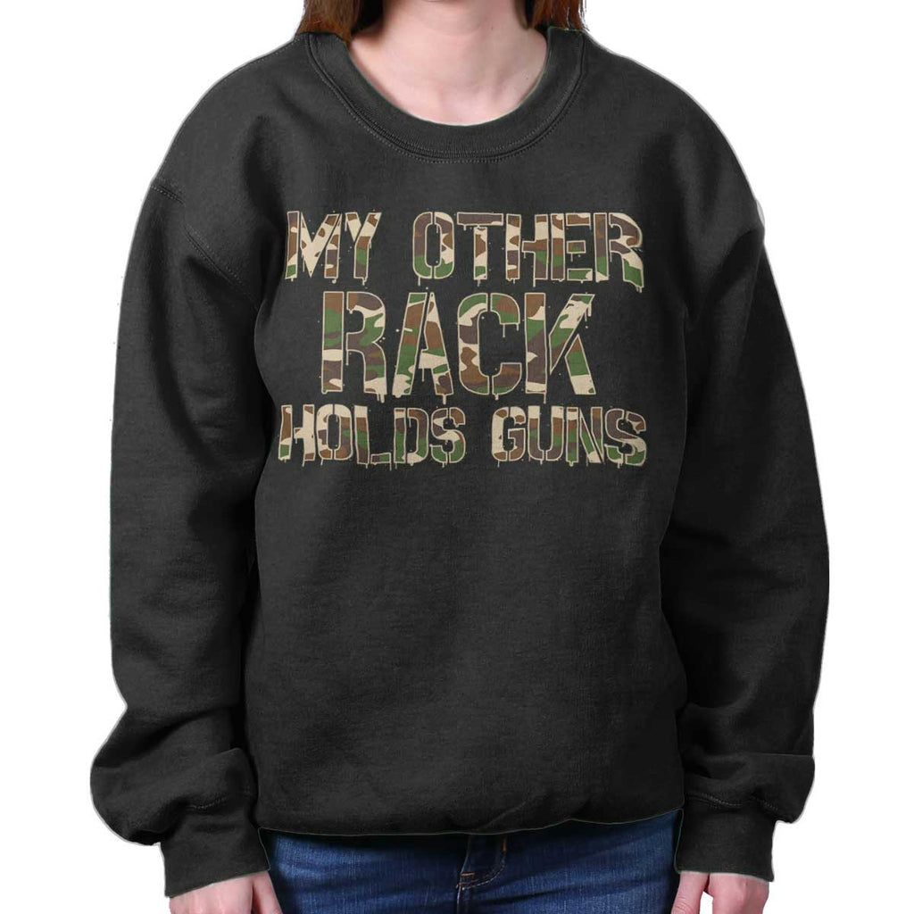Black|Other Rack Crewneck Sweatshirt|Tactical Tees