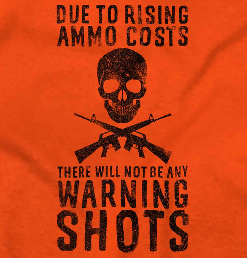 Orange|Warning Shots T-Shirt|Tactical Tees