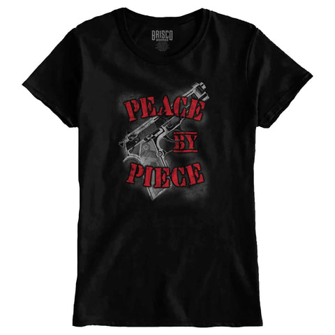 Black|Peace by Piece Ladies T-Shirt|Tactical Tees