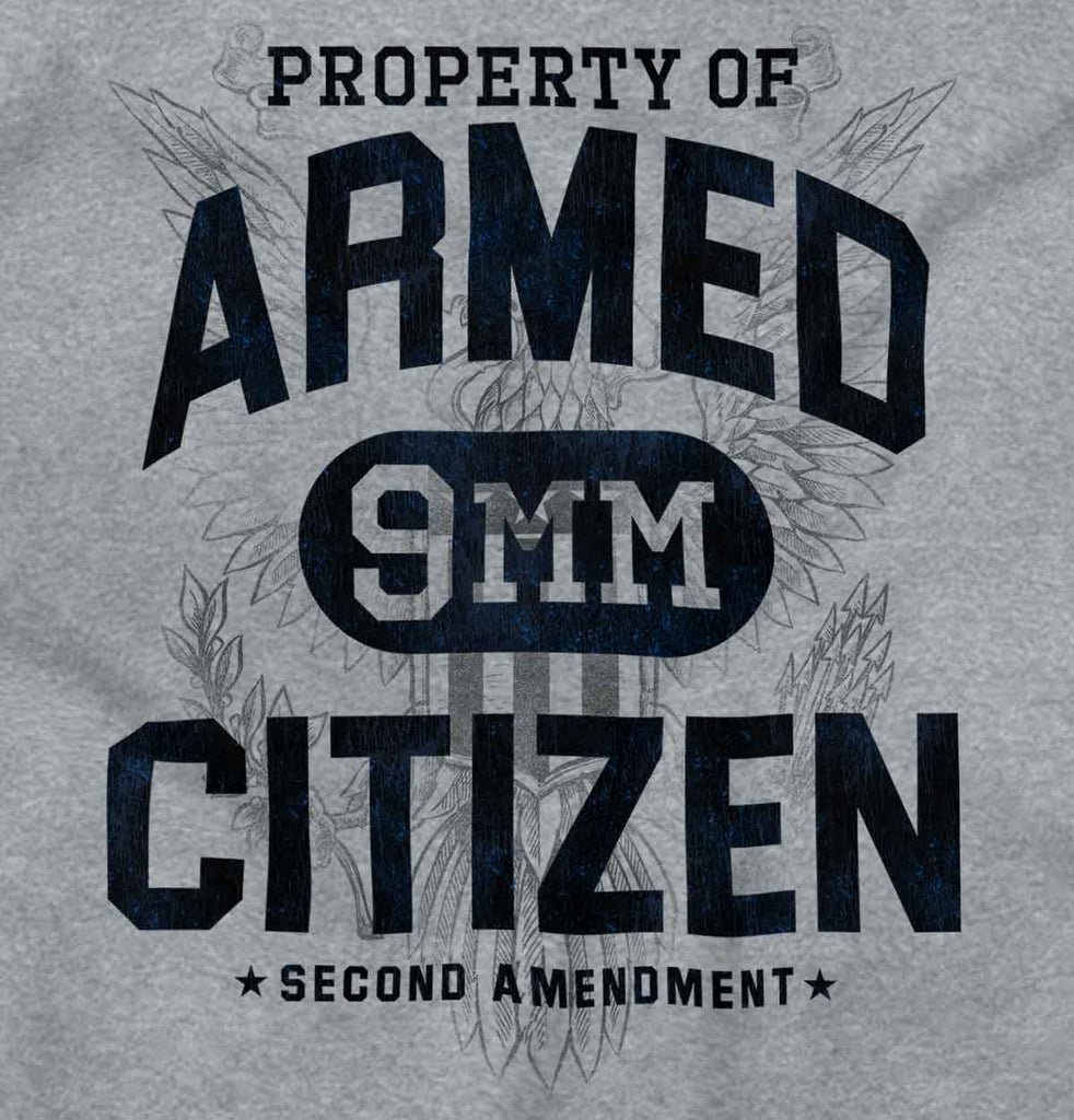 SportGrey2|Armed Citizen Crewneck Sweatshirt|Tactical Tees