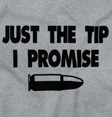 SportGrey2|Just the Tip V-Neck T-Shirt|Tactical Tees