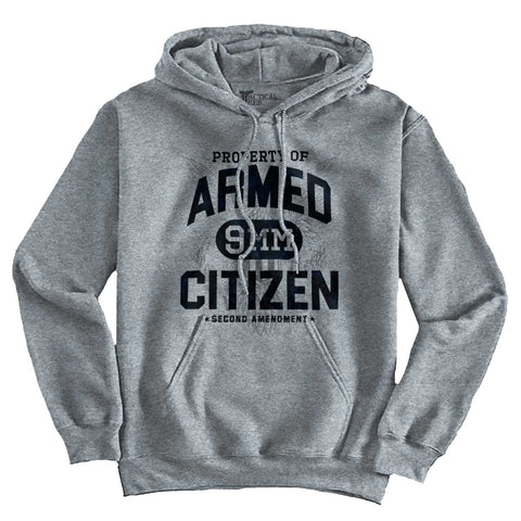 SportGrey|Armed Citizen Hoodie|Tactical Tees