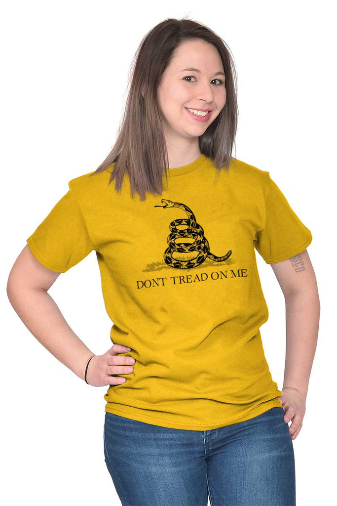 Female_Gold2|Don’t Tread On Me T-Shirt|Tactical Tees