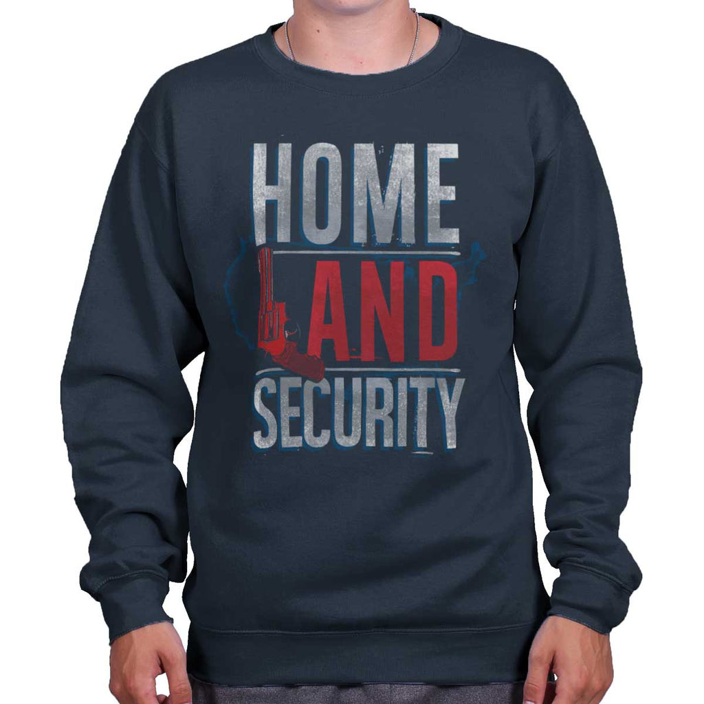 Navy|Homeland Security Crewneck Sweatshirt|Tactical Tees
